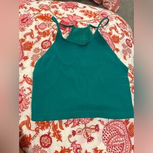 Green Free People tank